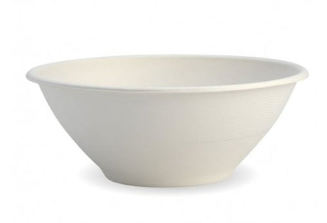 1,180ML / 40OZ WHITE BIOCANE BOWL - Cafe Supply