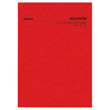 Milford A4 Minute 26 Leaf Limp Account Book - Cafe Supply