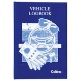 Collins Vehicle Log Book Hard Cover 44 Leaf 215x150mm - Cafe Supply