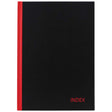 Milford Notebook Indexed Red & Black A6 100lf - Cafe Supply