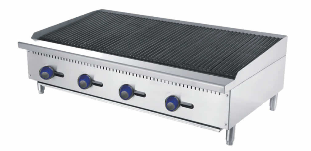1220MM RADIANT BROILER W1220 X D700 X H385 COOKRITE ATRC-48-NG - Cafe Supply