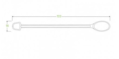 13CM / 5" PLA STIRRER - Cafe Supply