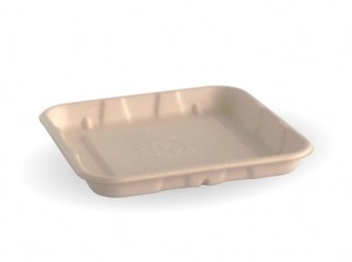 14X14X2CM / 5X5” BIOCANE PRODUCE TRAY - Cafe Supply