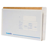 Codafile File Standard With Left Hand Pocket Box of 50 - Cafe Supply
