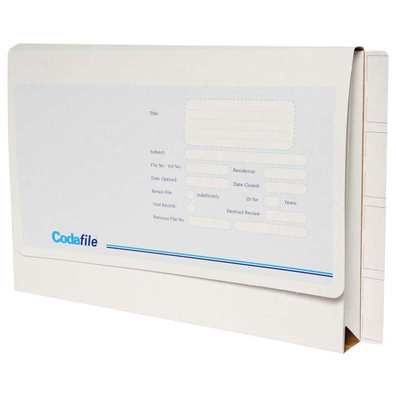 Codafile Wallet With Flap Lateral Box 20 - Cafe Supply