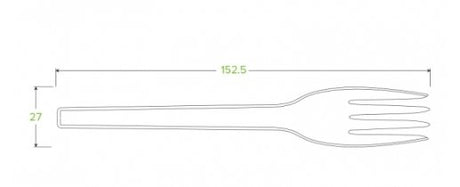 15CM / 6" PSM FORK - Cafe Supply