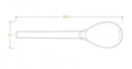 15CM / 6" PSM SPOON - Cafe Supply
