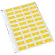Codafile Label Alpha C 25mm Pack 5 Sheets - Cafe Supply