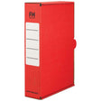 FM Storage Carton Red Foolscap - Cafe Supply