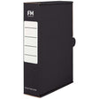 FM Storage Carton Black Foolscap - Cafe Supply