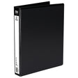 FM Binder Overlay A4 3/26 Black Insert Cover - Cafe Supply