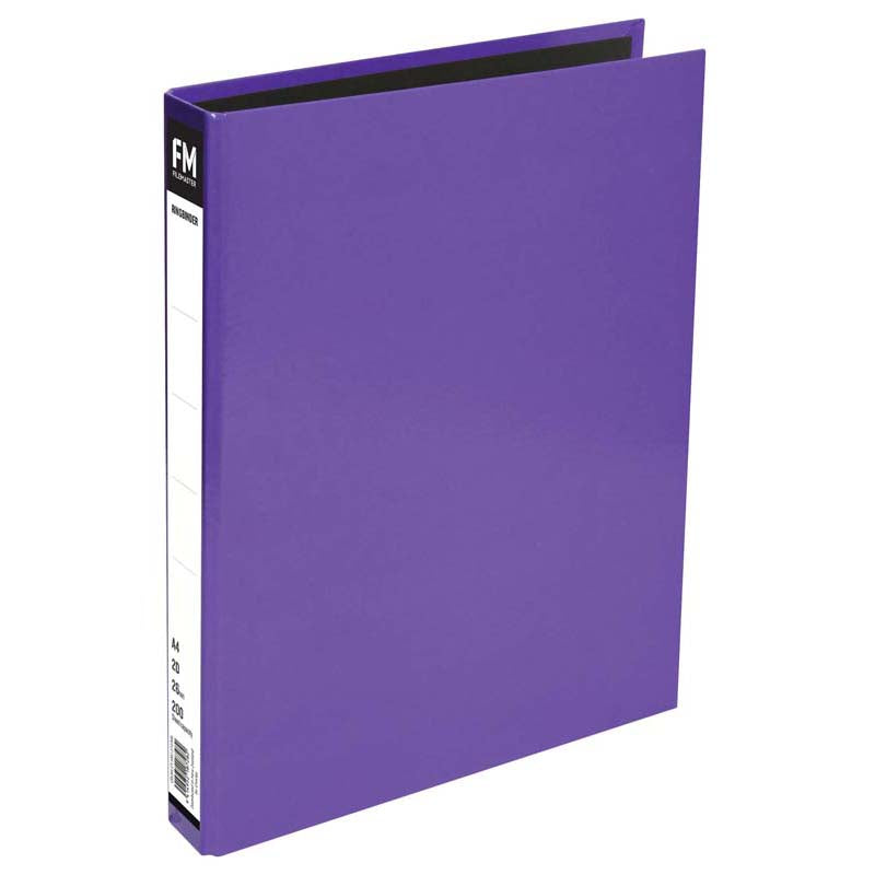 FM Ringbinder Vivid Passion Purple A4 - Cafe Supply