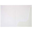 FM Presentation Folder Gloss White Single Pocket 50 Pack 250gsm - Cafe Supply