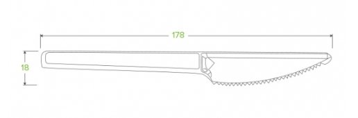 17.5CM / 7" PSM KNIFE - Cafe Supply