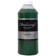 Chromacryl Acrylic Paint Student 1 Litre Deep Green - Cafe Supply