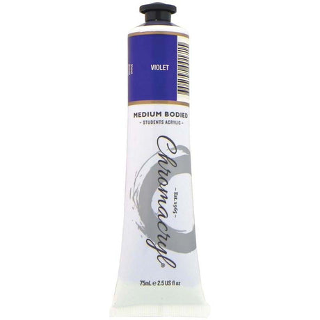Chromacryl Paint Violet 75ml - Cafe Supply