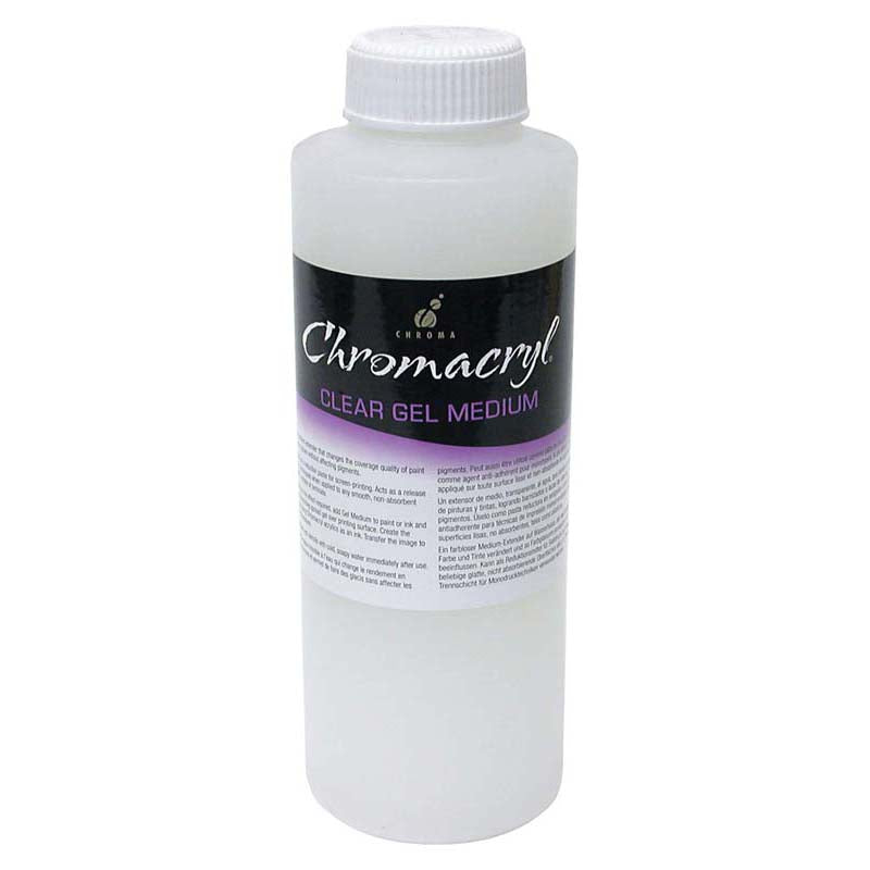 Chromacryl Medium 500ml Clear Gel Medium - Cafe Supply