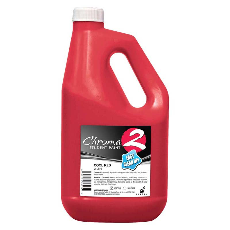 Chroma C2 Paint 2 Litre Cool Red - Cafe Supply