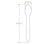 19CM COATED WOOD SPOON - Cafe Supply