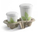 2 CUP BIOCUP TRAY - Cafe Supply