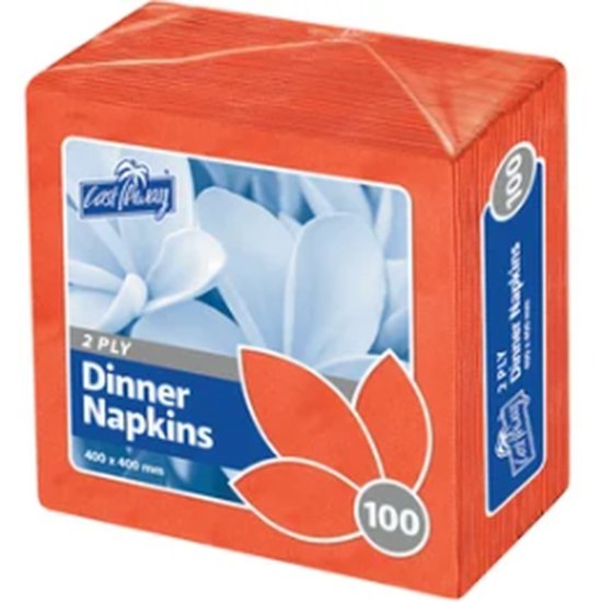 2 Ply Dinner Serviettes - Cafe Supply