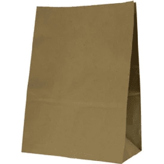 #20 SOS Paper Bags - Cafe Supply
