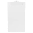 FM Clipboard White Plastic Foolscap - Cafe Supply