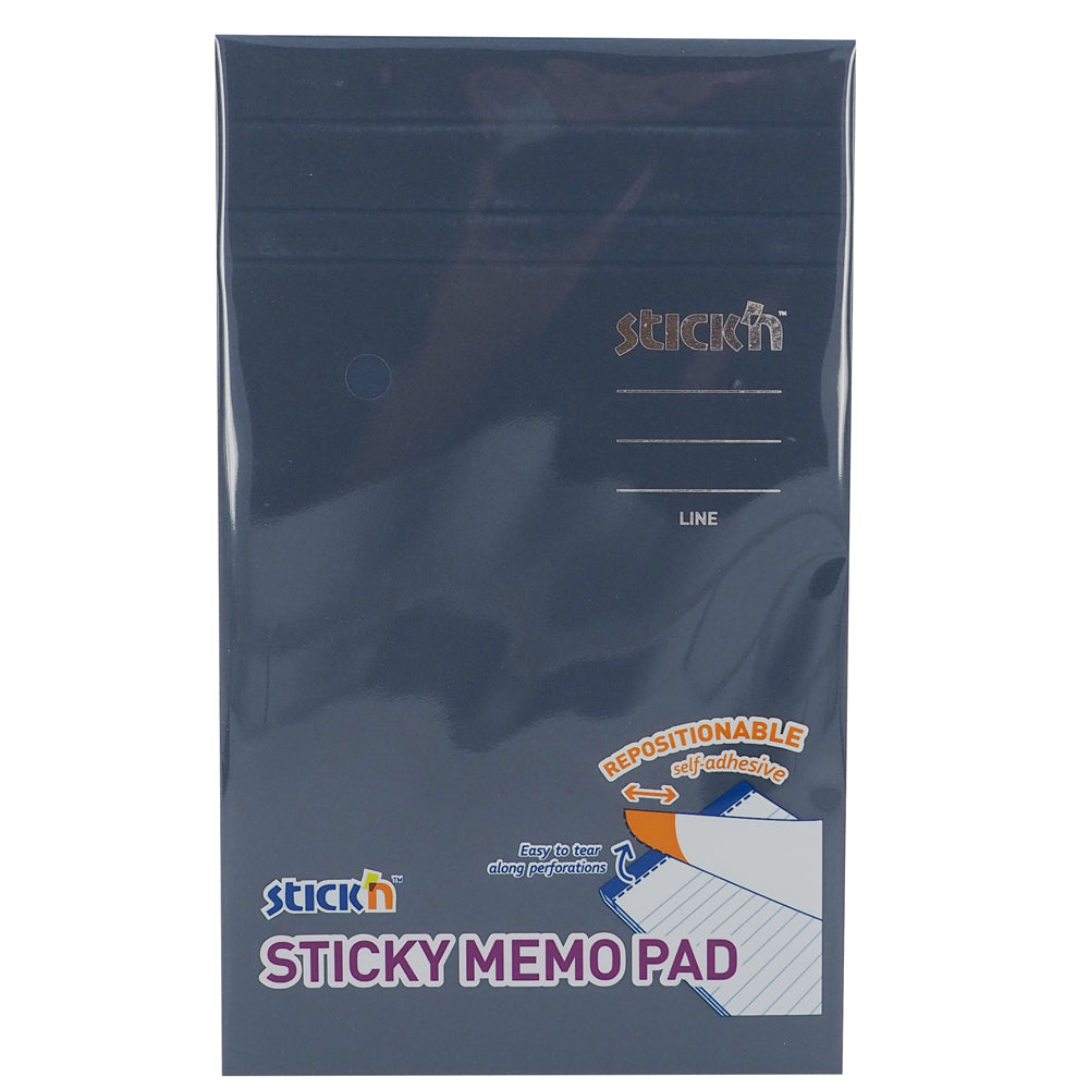 Stick'n Memo Pad 50 Sheets 190.5x114mm Lined - Cafe Supply