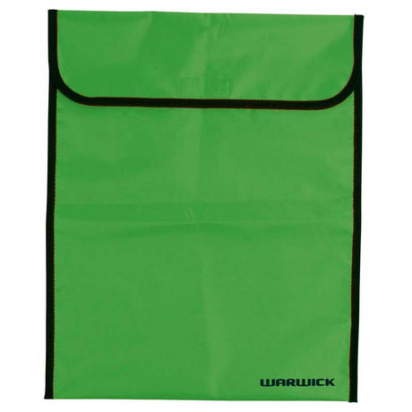 Warwick Homework Bag Lime Large Velcro - Cafe Supply