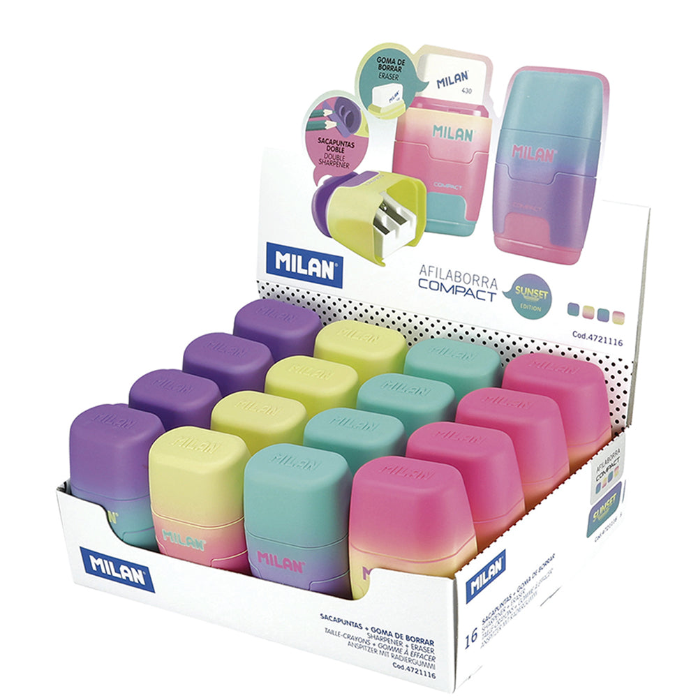 Milan Sunset Range Sharpener Box 24 - Cafe Supply