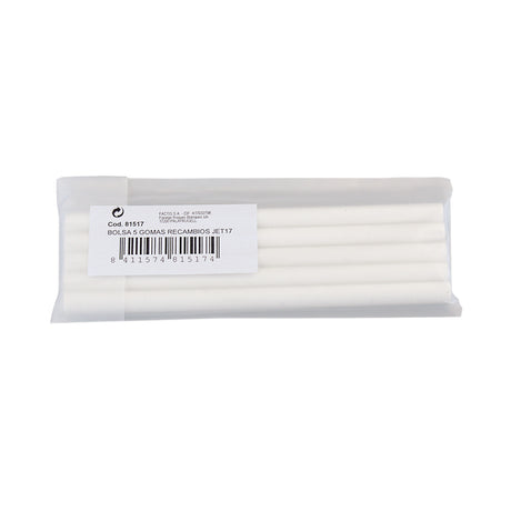 Milan Replacement Erasers for Jet Eraser 5 Pack - Cafe Supply
