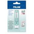 Milan Anti-Bacterial Stick Sharpener Eraser Turquoise - Cafe Supply