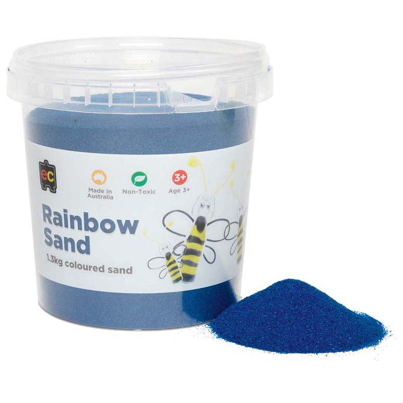 EC Rainbow Sand 1.3kg Blue - Cafe Supply
