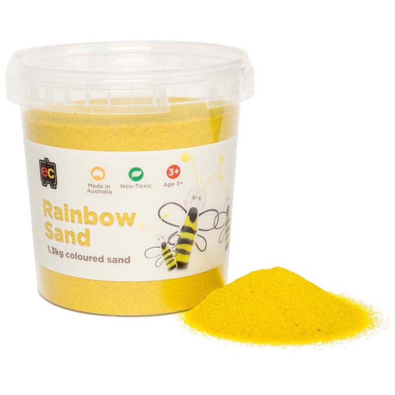 EC Rainbow Sand 1.3kg Yellow - Cafe Supply