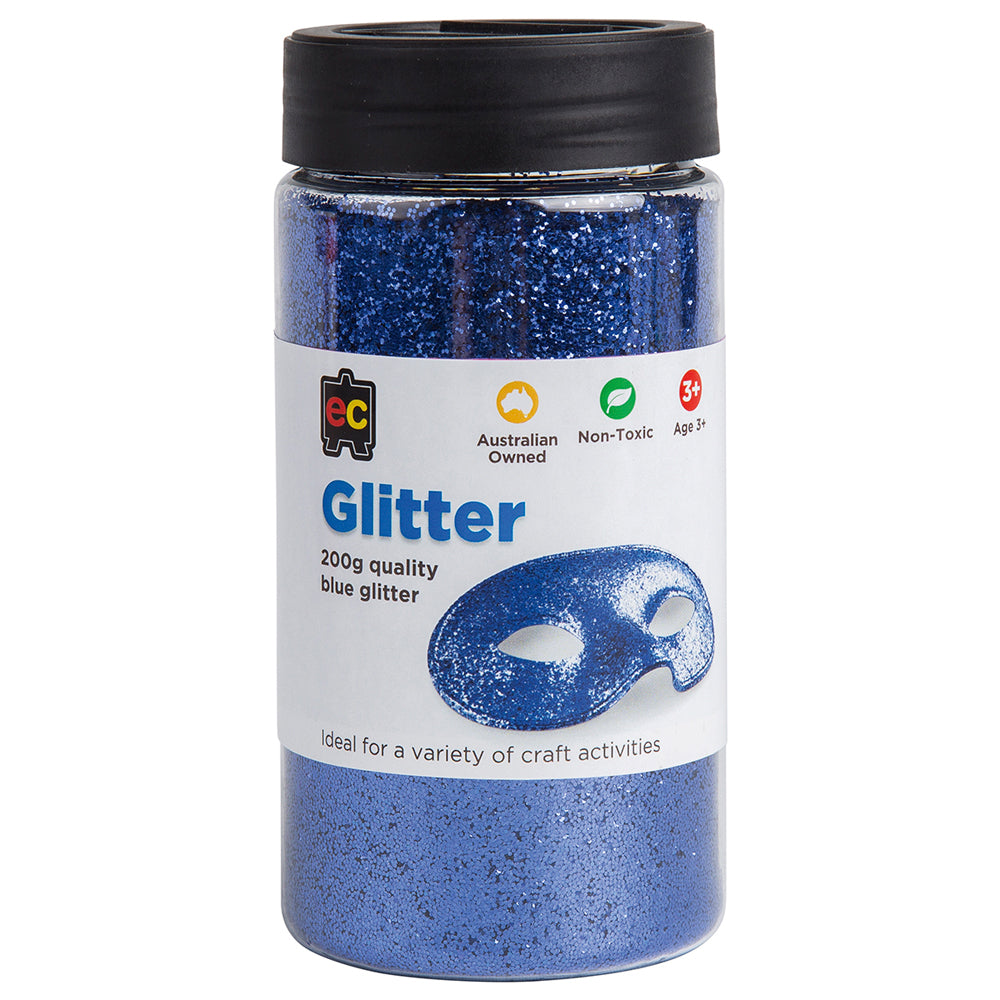 EC Glitter Blue 200gm - Cafe Supply