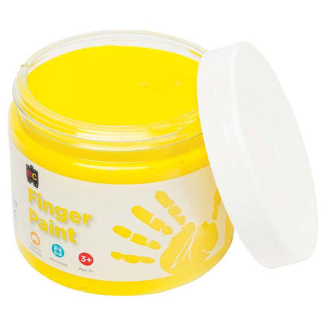 EC Finger Paint Yellow 250ml - Cafe Supply
