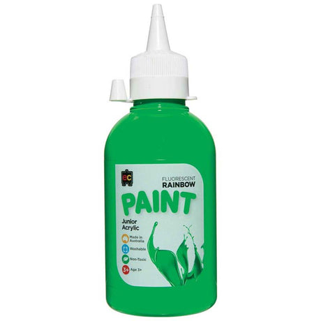 EC Paint Rainbow Fluoro Green 250ml - Cafe Supply