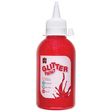 EC Glitter Paint Fairy Pink 250ml - Cafe Supply