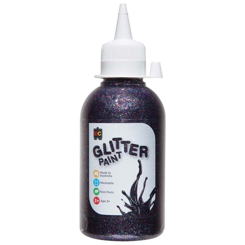 EC Glitter Paint Multi 250ml - Cafe Supply