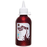 EC Glitter Paint Red 250ml - Cafe Supply
