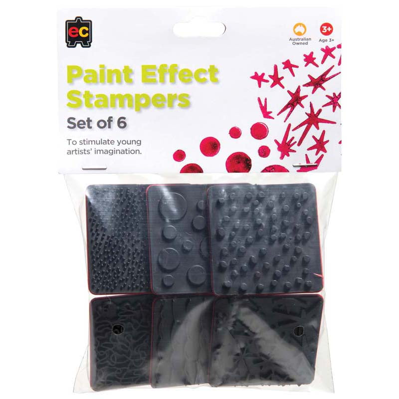 EC Paint Effect Stamper 6 Pack - Cafe Supply