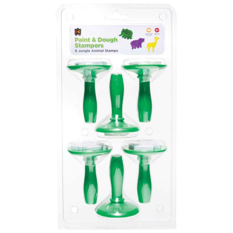 EC Paint Stamper Jungle 6 Pack - Cafe Supply