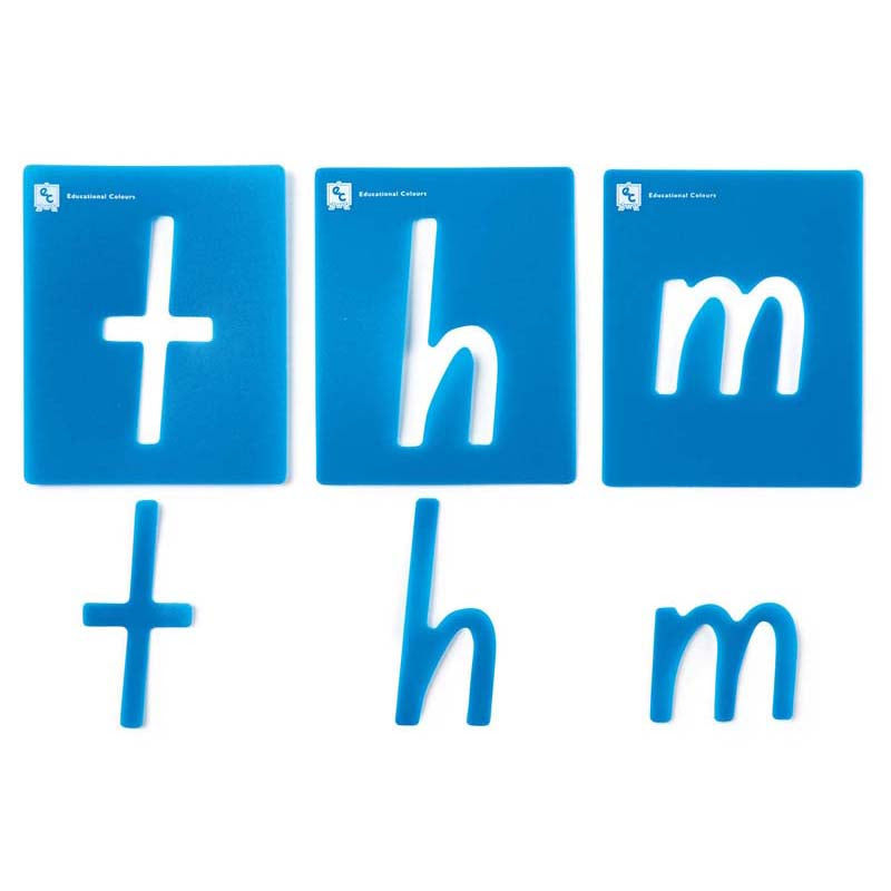 EC Stencil Set Alphabet Lower Case - Cafe Supply