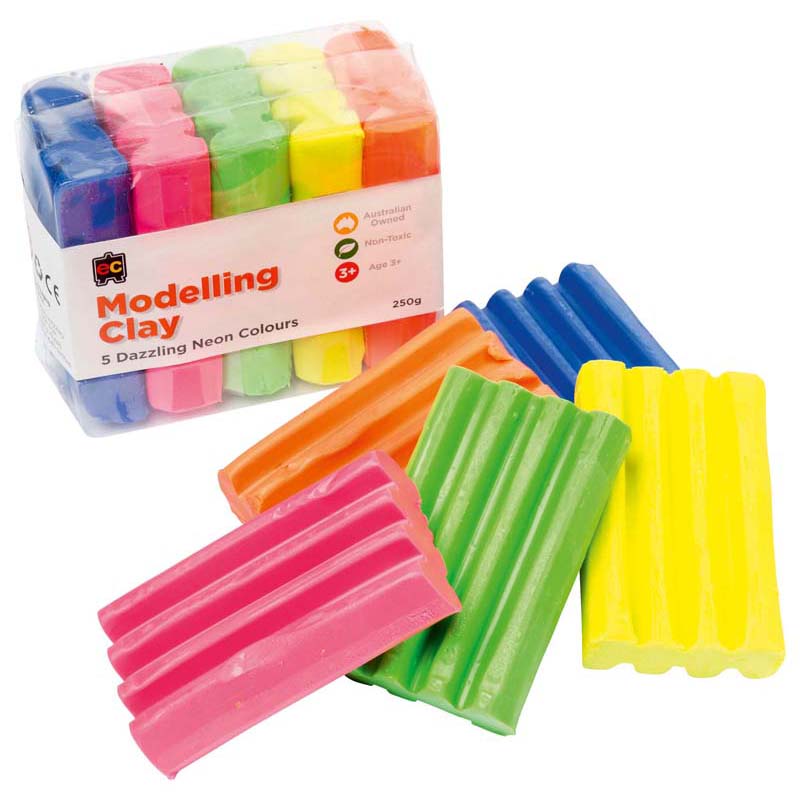 EC Modelling Clay Fluoro 250gm - Cafe Supply