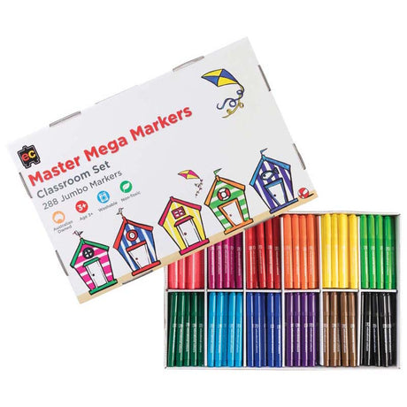 EC Master Mega Markers Box 288 - Cafe Supply