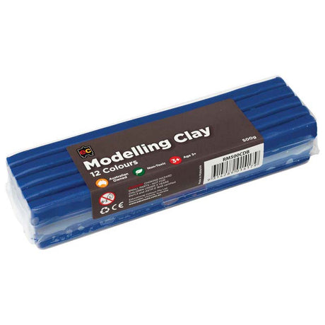 EC Modelling Clay Dark Blue 500gm - Cafe Supply