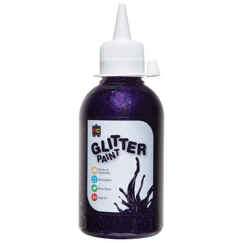 EC Glitter Paint Fairy Purple 250ml - Cafe Supply