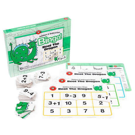 LCBF Bingo Add & Subtract Beat The Dragon - Cafe Supply
