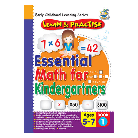Greenhill Activity Book 5 -7 Essential Math Bk 1 - Cafe Supply