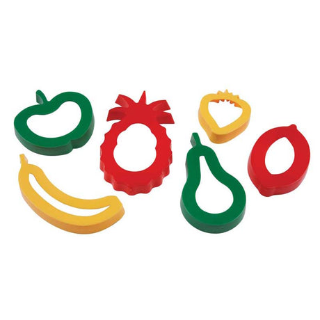 EC Dough Cutters Fruit Set of 6 - Cafe Supply